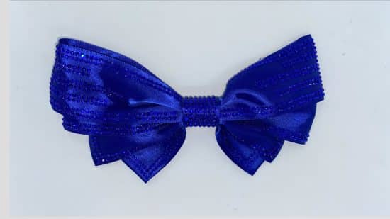 Anna Royal Blue Bow