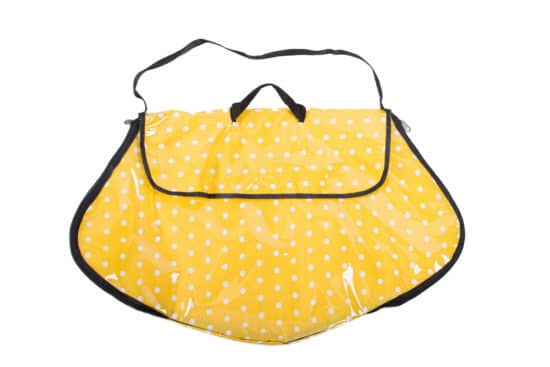 Polka Dot Dress Bag Yellow