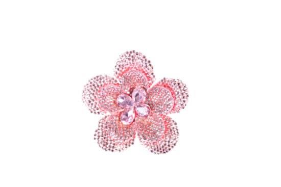 Round Flower Single Light Pink